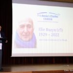 Ariel Goldmann rendant hommage à Elie Buzyn, survivant et témoin de la Shoah