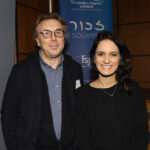 Richard Odier, Directeur Général du FSJU et Noémie Madar, membre du jury du Prix Corrin et ancienne Présidente de l'UEJF.